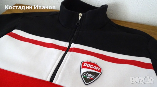 Docati Corse мъжки мото суичър Дукати, снимка 6 - Суичъри - 52682277