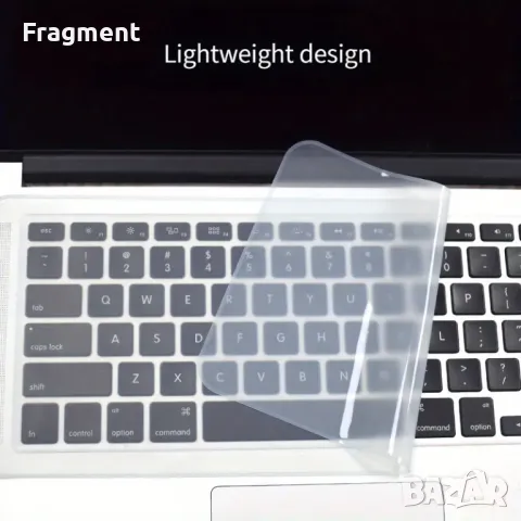 Силиконова покривка/лента за клавиатура за лаптопи водоустойчива, снимка 2 - Лаптоп аксесоари - 49091637