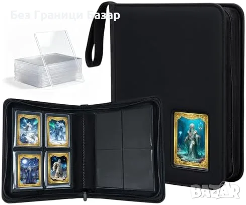 Нов албум за 160 карти TCG MTG с 10 твърди протектора за Pokémon спортни Покемон колекция