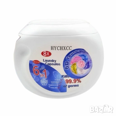 Капсули за пране 6в1 – 8 кратна формула, снимка 2 - Перилни препарати и омекотители - 53050402