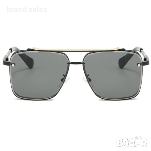 Елегантни слънчеви очила с метални рамки, снимка 2 - Слънчеви и диоптрични очила - 36243529