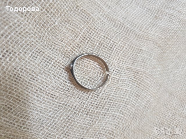 Старинно сребърно пръстенче, снимка 2 - Пръстени - 39382230
