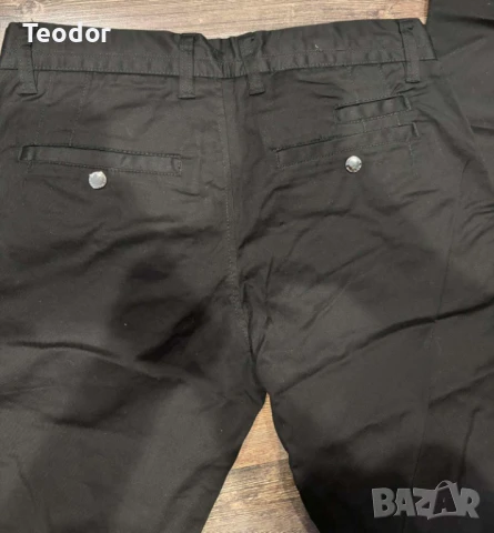 Нови мъжки черни панталони Selected Homme, снимка 3 - Панталони - 50670941