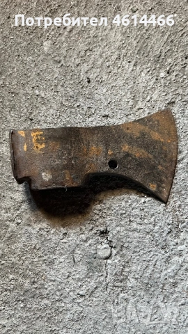 Стар Немски топор брадва секира, снимка 2 - Антикварни и старинни предмети - 53736163