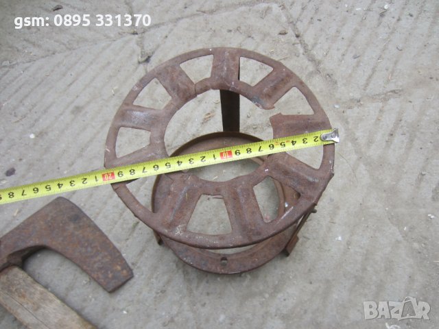 закачалки за стена и Стара стойка, желязо, снимка 2 - Други - 40212403