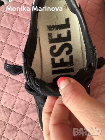 Diesel кожени маратонки, снимка 4 - Маратонки - 51836741