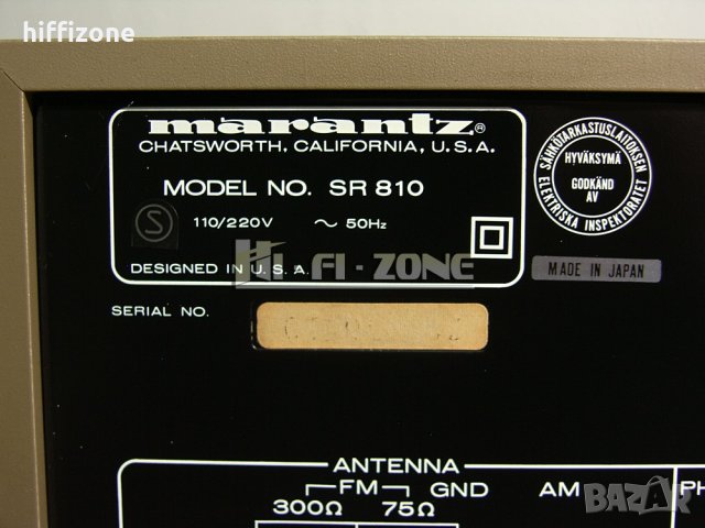 РЕСИВЪР   Marantz sr-810 /1 , снимка 9 - Ресийвъри, усилватели, смесителни пултове - 34003010