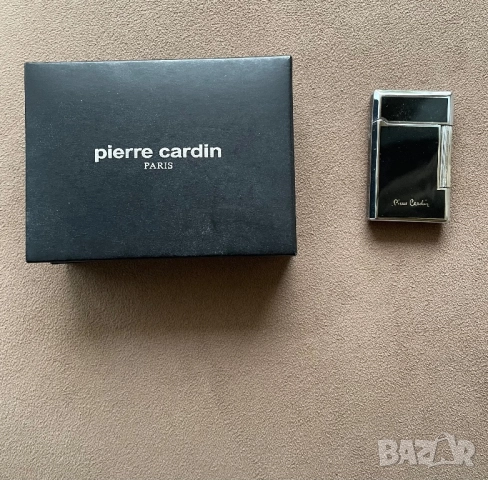 Запалка PIERRE CARDIN - черно и хром, нова