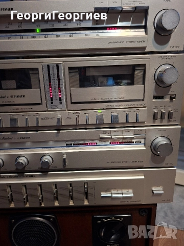 FISHER EQ 100 CA 100 CR-155 FM 100, снимка 6 - Ресийвъри, усилватели, смесителни пултове - 52742308