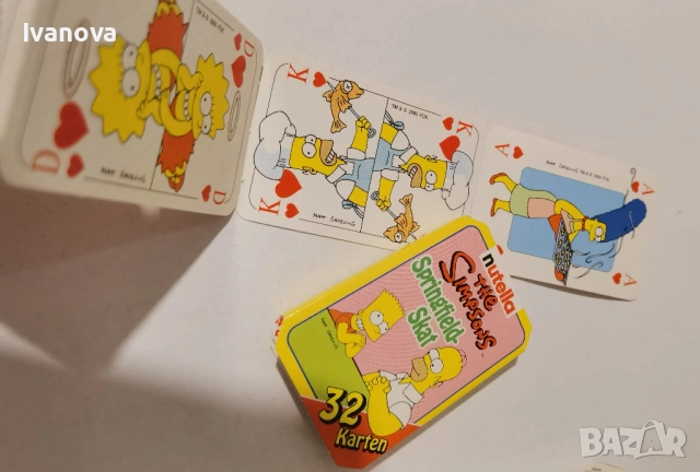 Мини карти за белот Nutella, снимка 5 - Карти за игра - 53560980