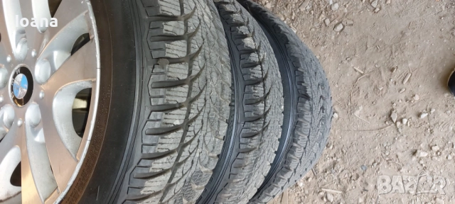 Зимни гуми с джанти 205/55/R16, снимка 6 - Гуми и джанти - 52559995