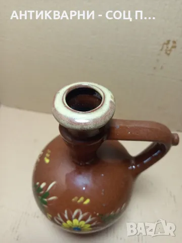 Соц Стара Глинена Стомна Бардуче., снимка 8 - Антикварни и старинни предмети - 50393773