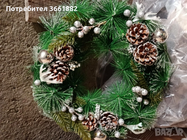 Коледна украса, снимка 2 - Декорация за дома - 52701979