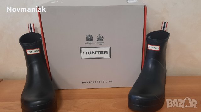 Hunter Original Play Short Wellies-Като Нови, снимка 6 - Мъжки ботуши - 41524876