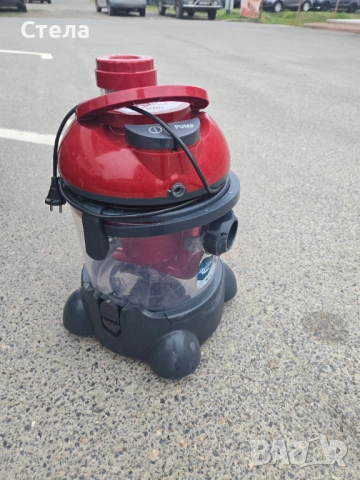 Перяща прахосмукачка 2400W, Arnica Hydra Rain Plus, Турбо четка, Функция „издухване”399, Червена, снимка 3 - Прахосмукачки - 53562823