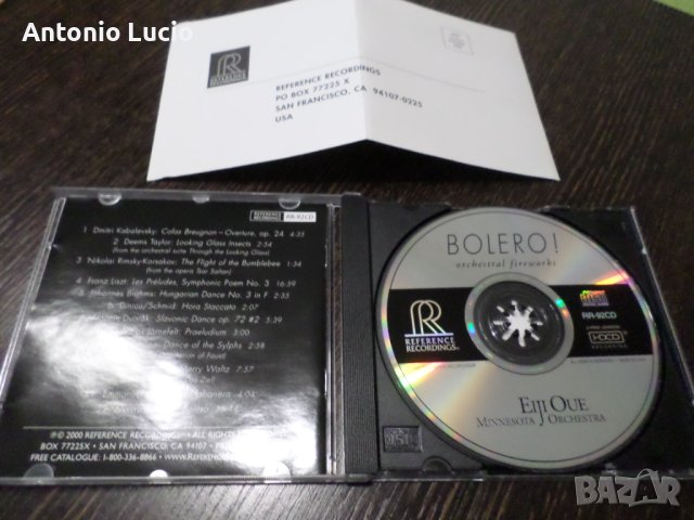 Bolero Orchestral Fireworks, снимка 2 - CD дискове - 44334282