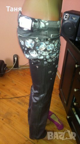 Панталон Стефанел с камъни, снимка 9 - Панталони - 34343301