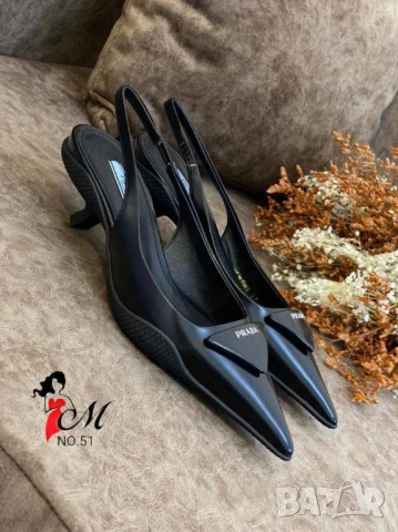 обувки на ток prada , снимка 4 - Дамски обувки на ток - 51314287