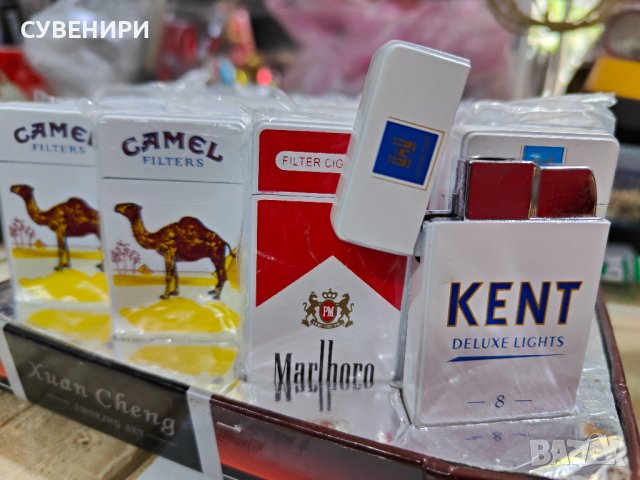 Газови запалки Marlboro,camel,kent, снимка 2 - Запалки - 40533931