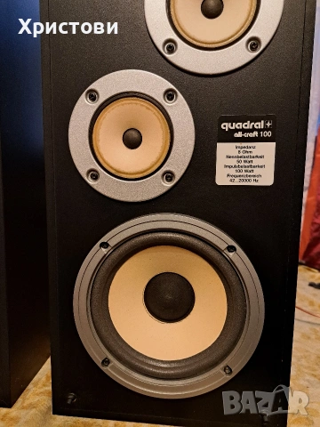 Продавам тонколони QUADRAL ALL-CRAFT 100, снимка 5 - Тонколони - 53355129
