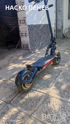 Електрическа тротинетка. 45 километра в час