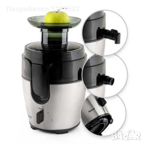 Сокоизстисквачка MUHLER MJ-696, снимка 6 - Сокоизстисквачки и цитрус преси - 51487698