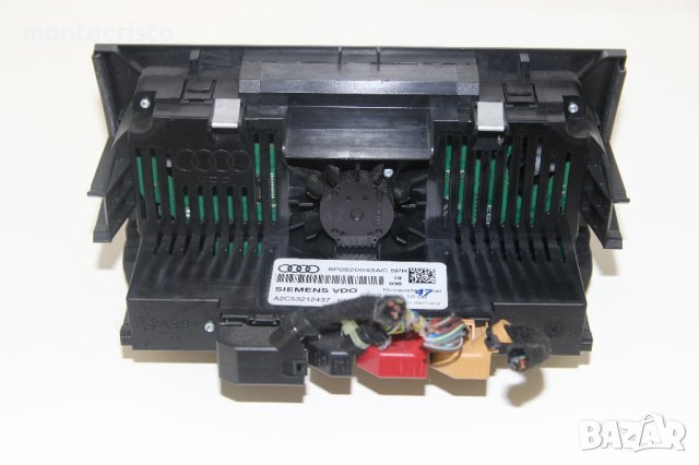 Панел климатроник Audi A3 8P (2003-2012г.) 8P0820043AC / A2C53212437 управление климатик, снимка 4 - Части - 42151097