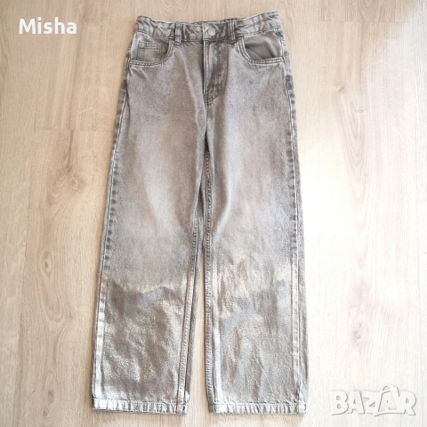 Детски дънки за момиче SINSAY размер 134/140, снимка 2 - Детски панталони и дънки - 53753398