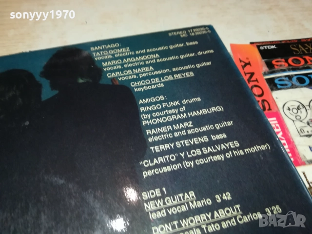 SANTIAGO-ПЛОЧА ОТ АНГЛИЯ 2608251216, снимка 12 - Грамофонни плочи - 51493672