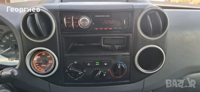 Peugeot Partner 1.6HDi 90PS 2008г. 2+1 места, снимка 11 - Автомобили и джипове - 56225319