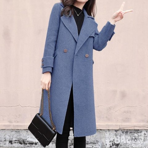 елегантно дълго палто