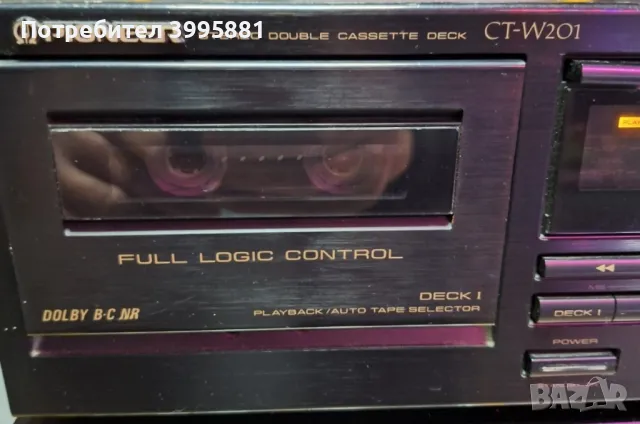 Двукасетъчен дек Pioneer, mod. CT-W201

, снимка 3 - Декове - 49428077