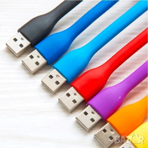 Портативна LED лампа с USB захранване, 5 V напрежение TV989, снимка 5 - Други стоки за дома - 48943923