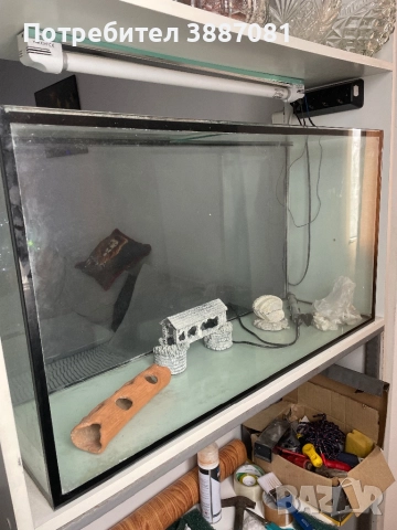 Аквариум 135 литра, снимка 2 - Аквариуми - 52887556