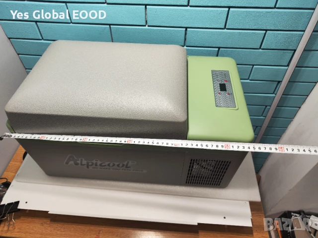 Alpicool Y20T 20L мини хладилник – охлажда до -20°C, 12V преносим, снимка 6 - Хладилници - 51341418