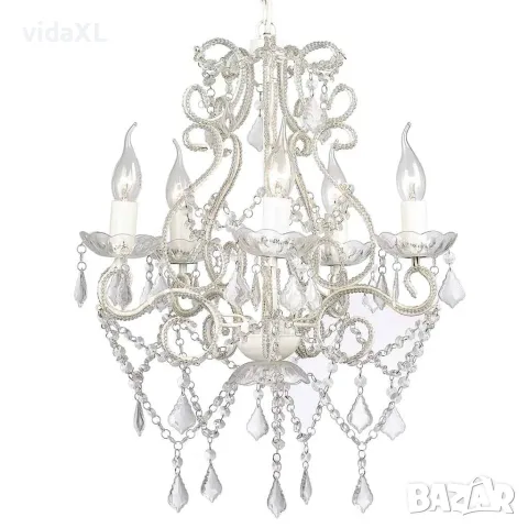 vidaXL Полилей с 2800 кристала, Е14, снимка 3 - Полилеи - 56147685