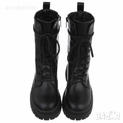 Дамски боти с връзки, 3цвята , снимка 10 - Дамски боти - 52148594