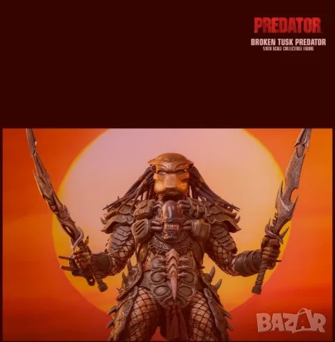 Hot Toys CMS029B -Хот Тойс- Хищникът - Счупен бивник, заличител на Пришълци, снимка 5 - Колекции - 55963797
