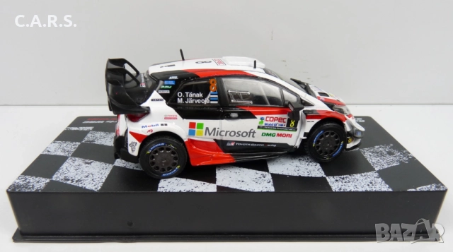 Метална количка Toyota Yaris WRC - Мащаб 1:43, снимка 6 - Колекции - 52321301