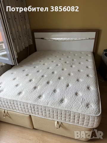 Продавам комплект спалня размер 200/160см.