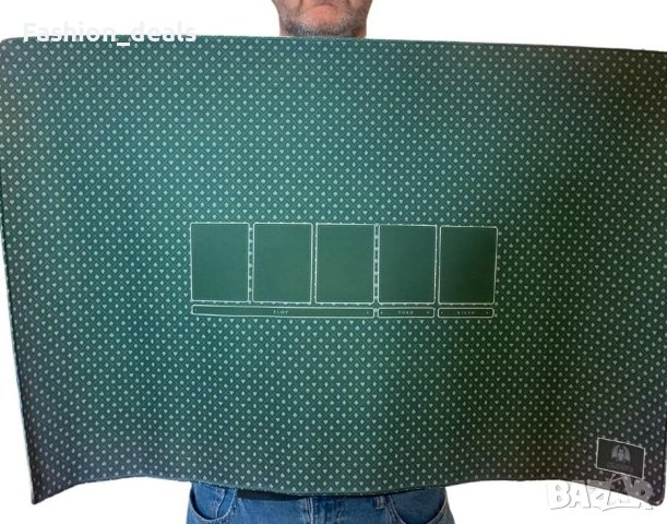 Нова Неопренова Преносима подложка за Тексас Холдем покер 90 х 60 см , снимка 3 - Други спортове - 41778827