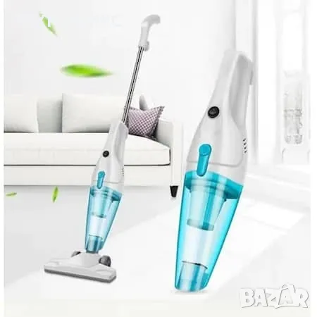 Вертикална прахосмукачка Welora, 2 в 1, Преносима, Мощност 600 W, HEPA филтър, Бял, снимка 4 - Прахосмукачки - 48991780
