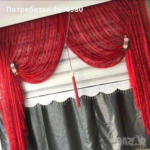 ПЕРДЕ „ТИП ПРЕГЪРНИ МЕ“, снимка 2 - Пердета и завеси - 53433093