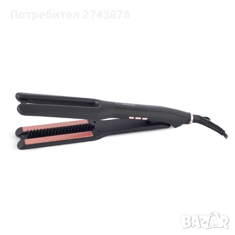 Преса за изправяне на коса с насочващ гребен Muhler MHS-777