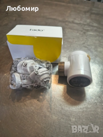 тадоИнтелигентен радиаторен термостат X, бял и черен, снимка 3 - Отоплителни печки - 53356464