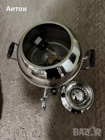 Луксозен руски самовар от алпака НОВ., снимка 4 - Антикварни и старинни предмети - 53211167