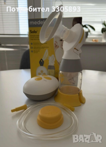 Двуфазна електрическа помпа за кърма - MEDELA SOLO, снимка 1