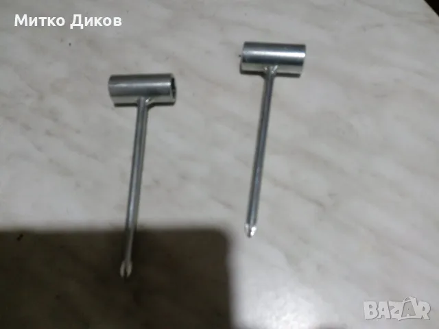Отвертка звезда с ключ лула  №15 два броя нови, снимка 2 - Ключове - 55736293
