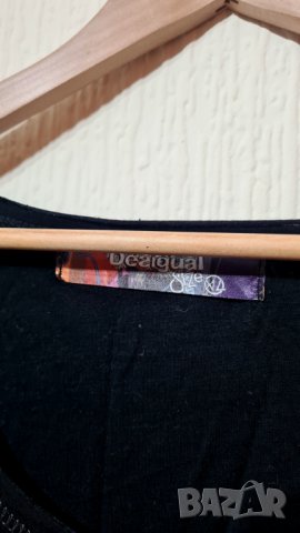 Блуза тениска Desigual, снимка 6 - Блузи с дълъг ръкав и пуловери - 40690295