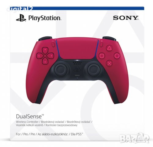 Контролер Cosmic Red DualSense Wireless Controller PS5/червен, снимка 2 - Аксесоари - 34353913